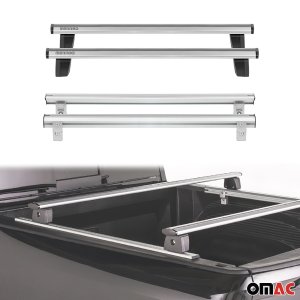 GMC Sierra Truck Rack Bed - Omac - Menabo - Silver - 2019